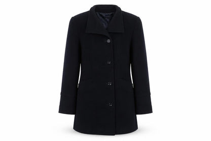Womens UK Size 12 Isabelle Blue Overcoat