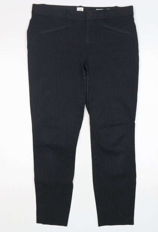 Womens UK Size 8 Gap Slim Fit  Grey Trousers