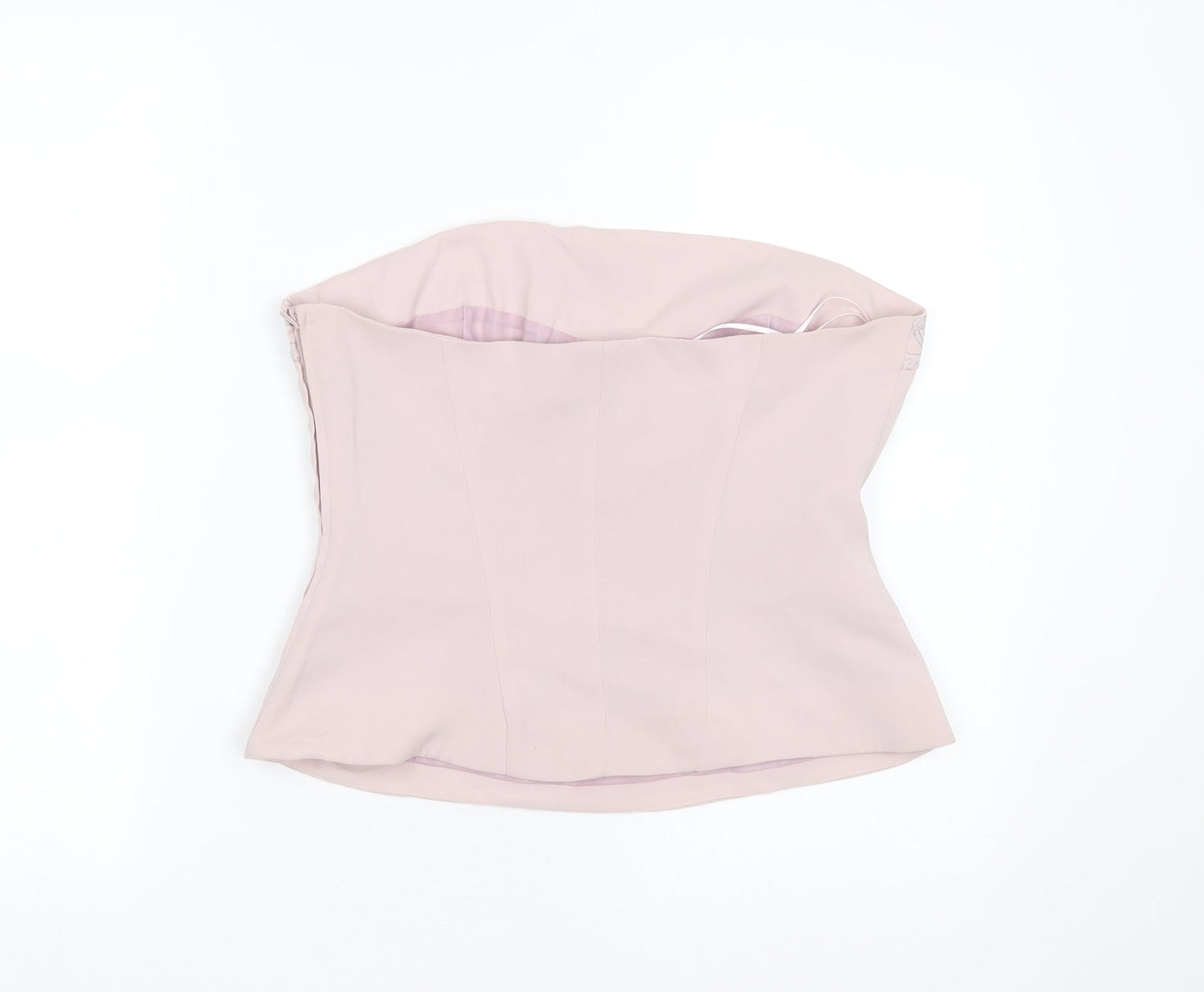 Womens UK Size 14 NEXT Pink Basic Blouse