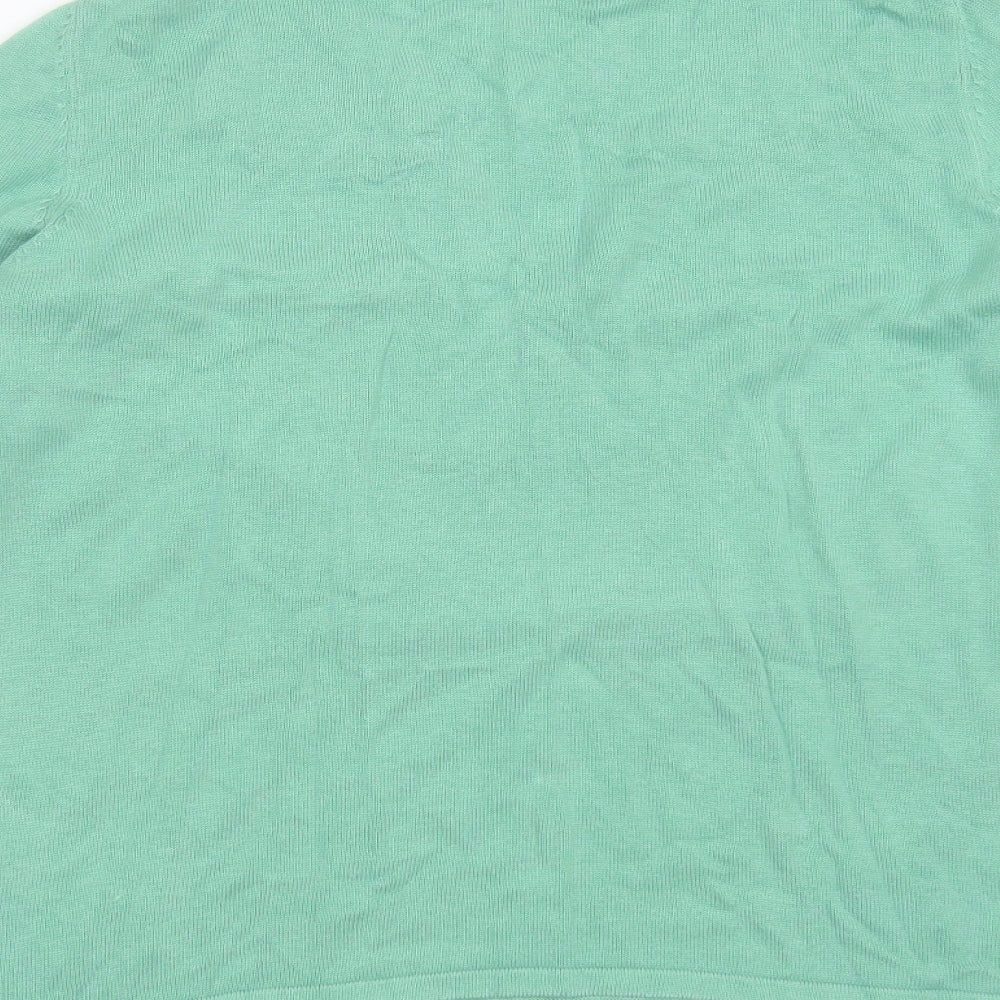 Womens UK Size M TOM TAILOR Green Pullover Jumper