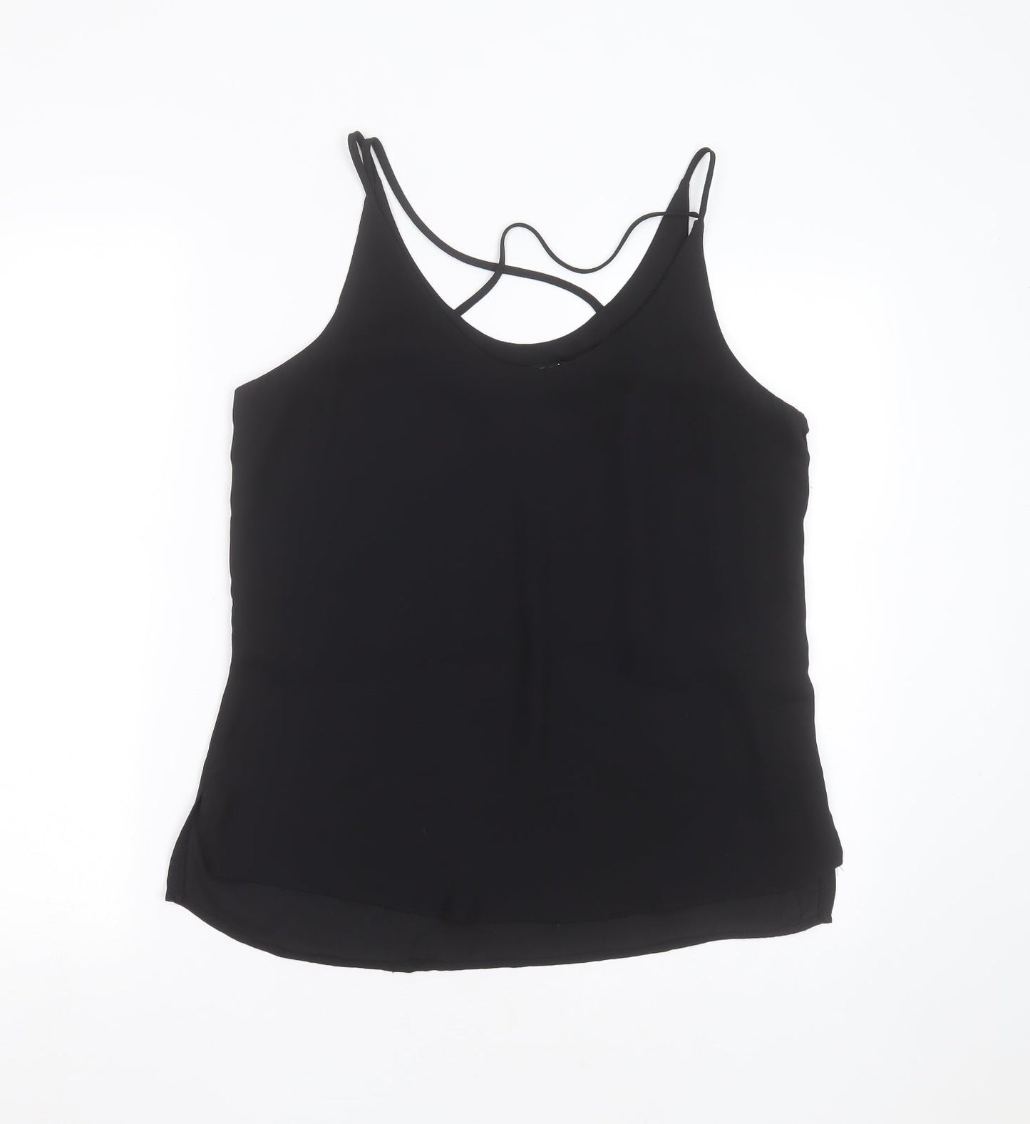 Womens UK Size 12 Select Black Basic Blouse