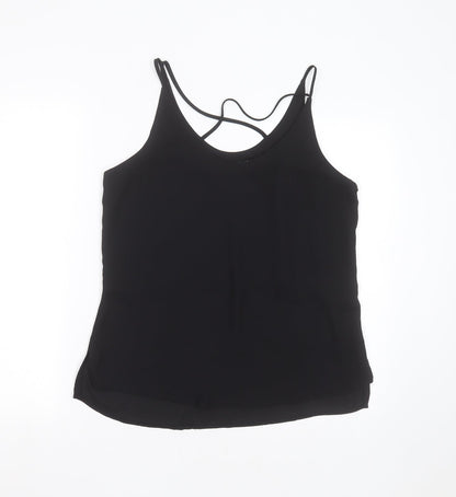 Womens UK Size 12 Select Black Basic Blouse