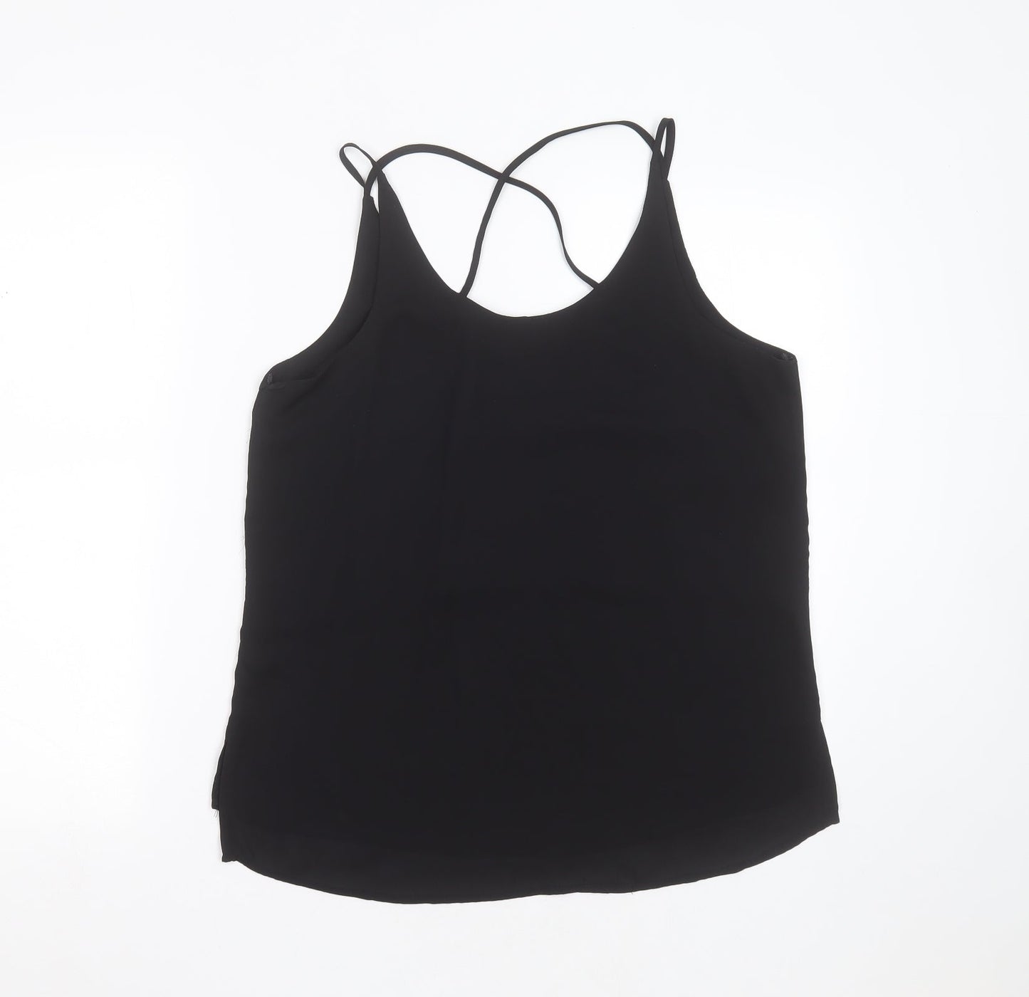 Womens UK Size 12 Select Black Basic Blouse