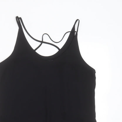 Womens UK Size 12 Select Black Basic Blouse