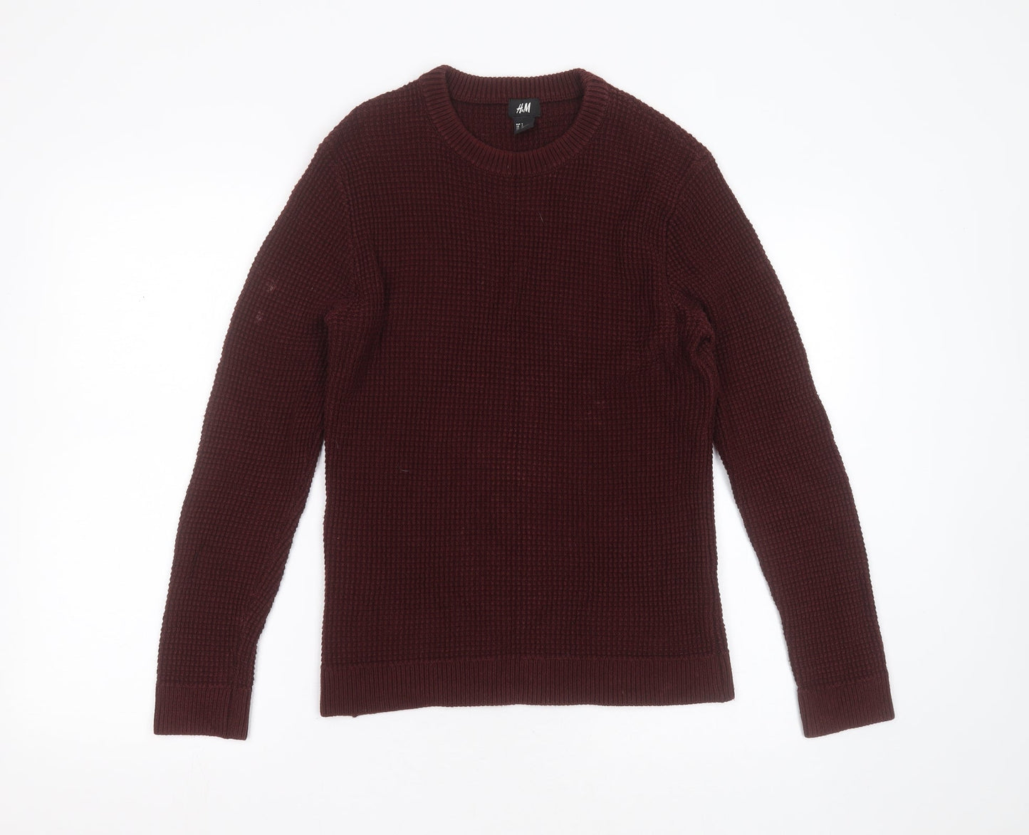 Womens UK Size S H&M Purple Pullover Jumper