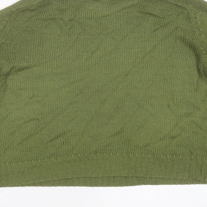 Womens UK Size XS Divided by H&M Green Pullover Jumper