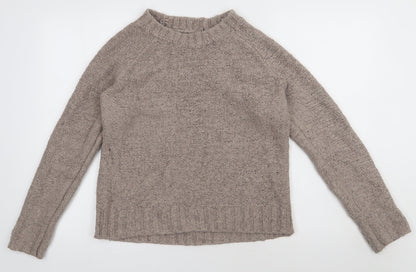 Primark Womens Brown  Acrylic Pullover Sweatshirt Size M  Pullover