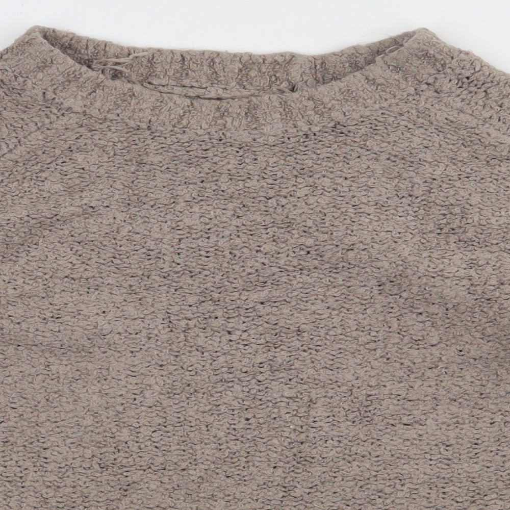 Primark Womens Brown  Acrylic Pullover Sweatshirt Size M  Pullover