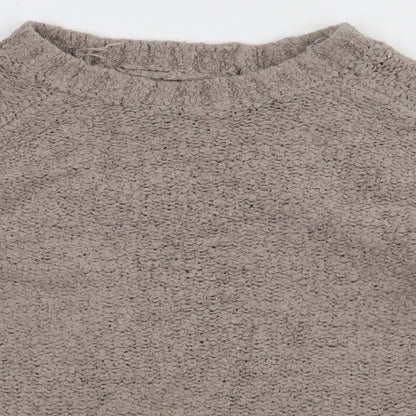 Primark Womens Brown  Acrylic Pullover Sweatshirt Size M  Pullover