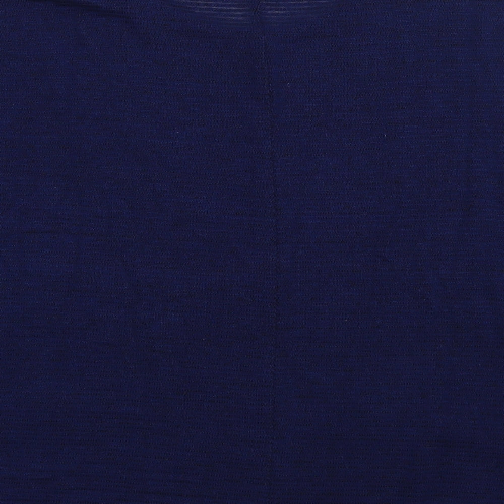 sainsburys Womens Blue  Polyester Pullover Sweatshirt Size 12  Pullover