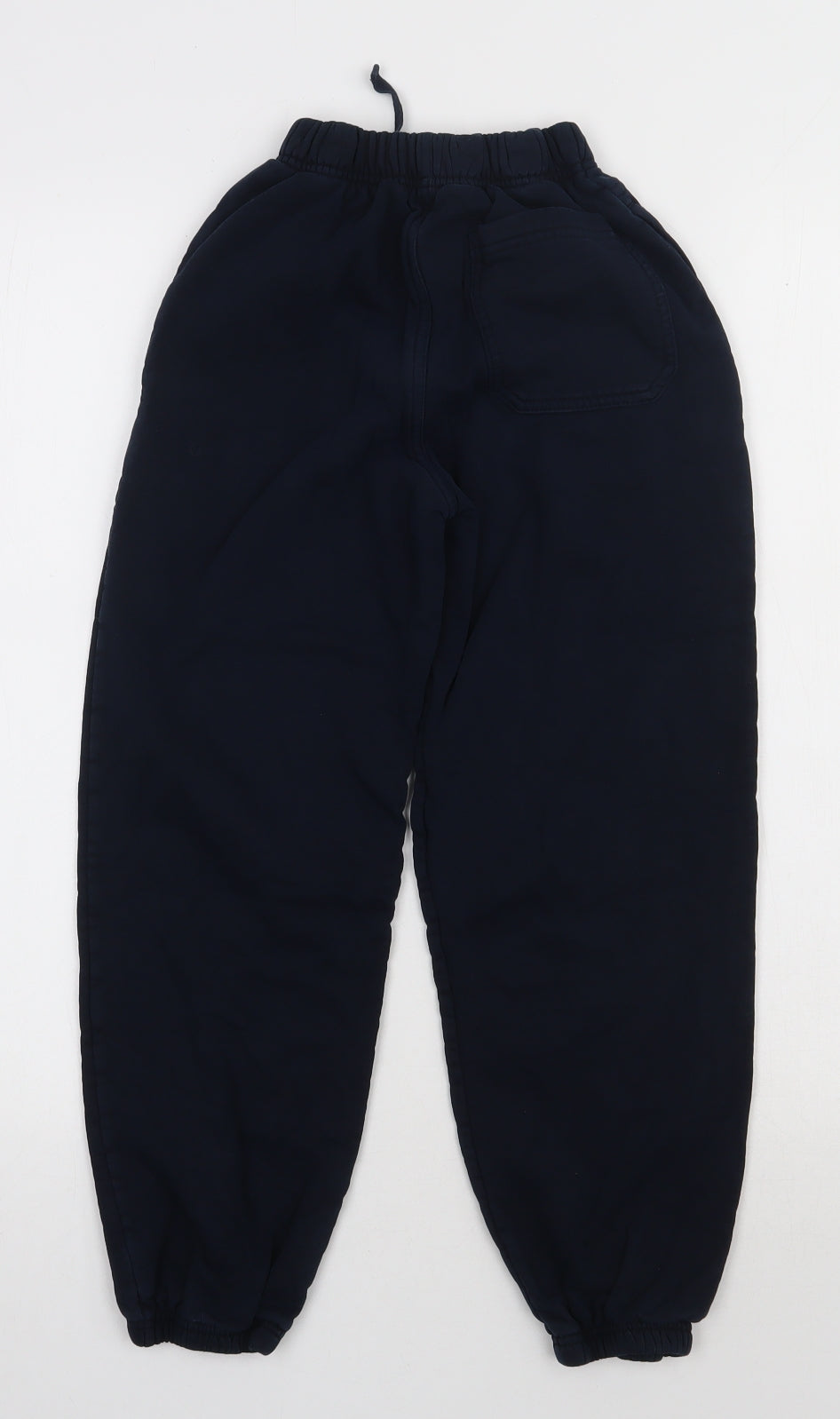 Marks and Spencer Boys Blue  Coir Jogger Trousers Size 9 Months  Regular Tie