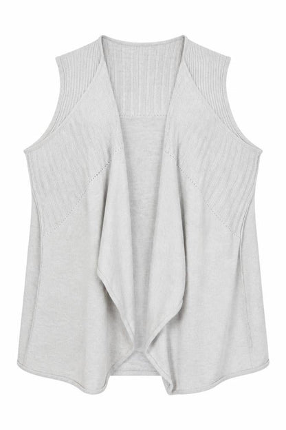 George Womens Grey V-Neck  Acrylic Cape Jumper Size 16