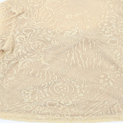 Womens UK Size 16 NEXT Beige Basic Blouse