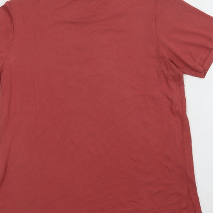 Womens UK Size M Select Pink Basic T-Shirt