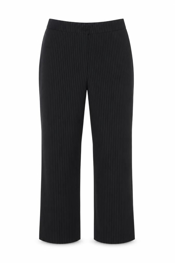 Womens UK Size 16 AMARANTO Regular Fit Dress Pants Black Trousers