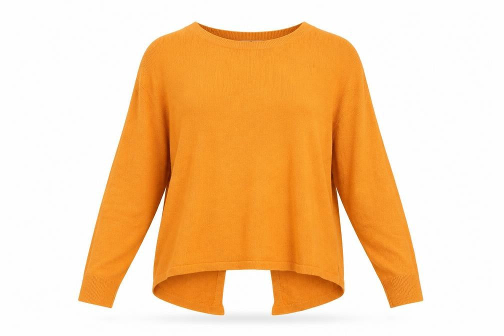 Womens UK Size 12 TU Orange Pullover Jumper