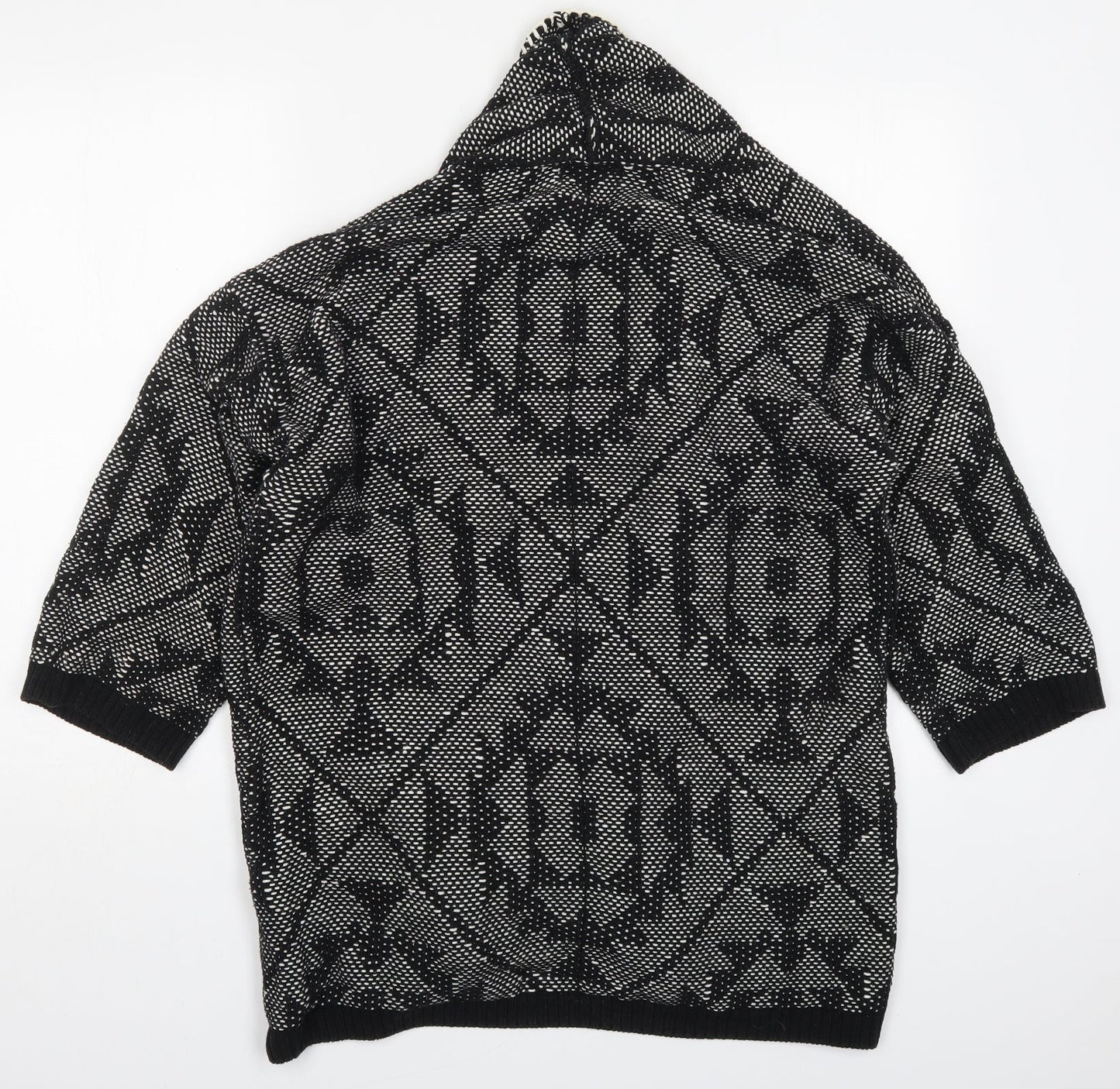 Womens UK Size M NEXT Black Cardigan Jumper