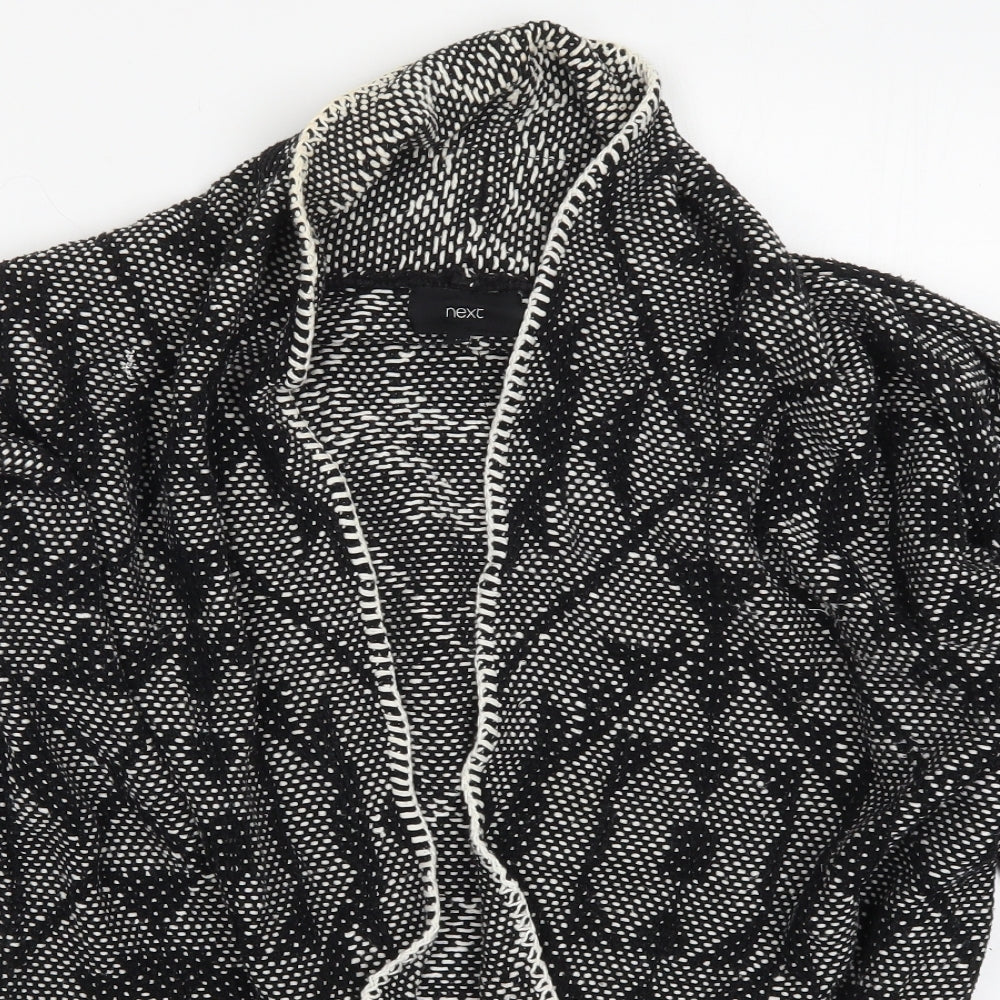 Womens UK Size M NEXT Black Cardigan Jumper