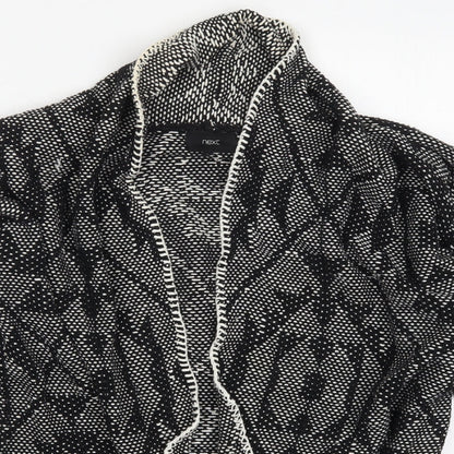 Womens UK Size M NEXT Black Cardigan Jumper