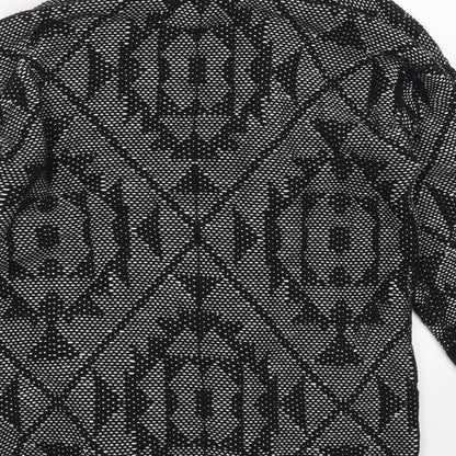 Womens UK Size M NEXT Black Cardigan Jumper