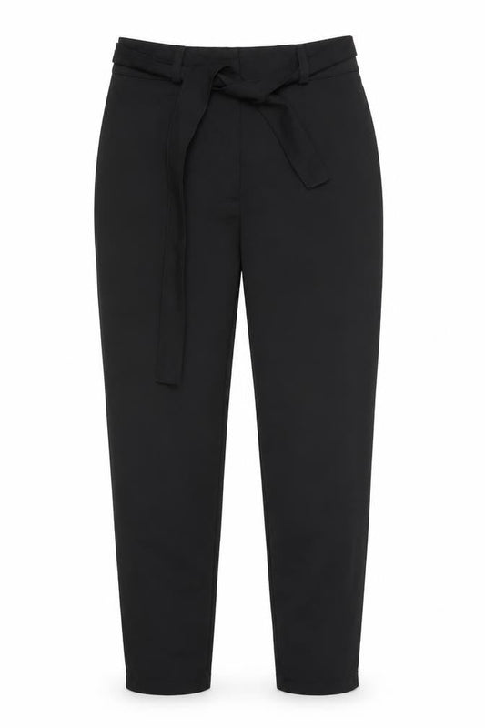 Womens UK Size 6 Boohoo Regular Fit  Black Trousers