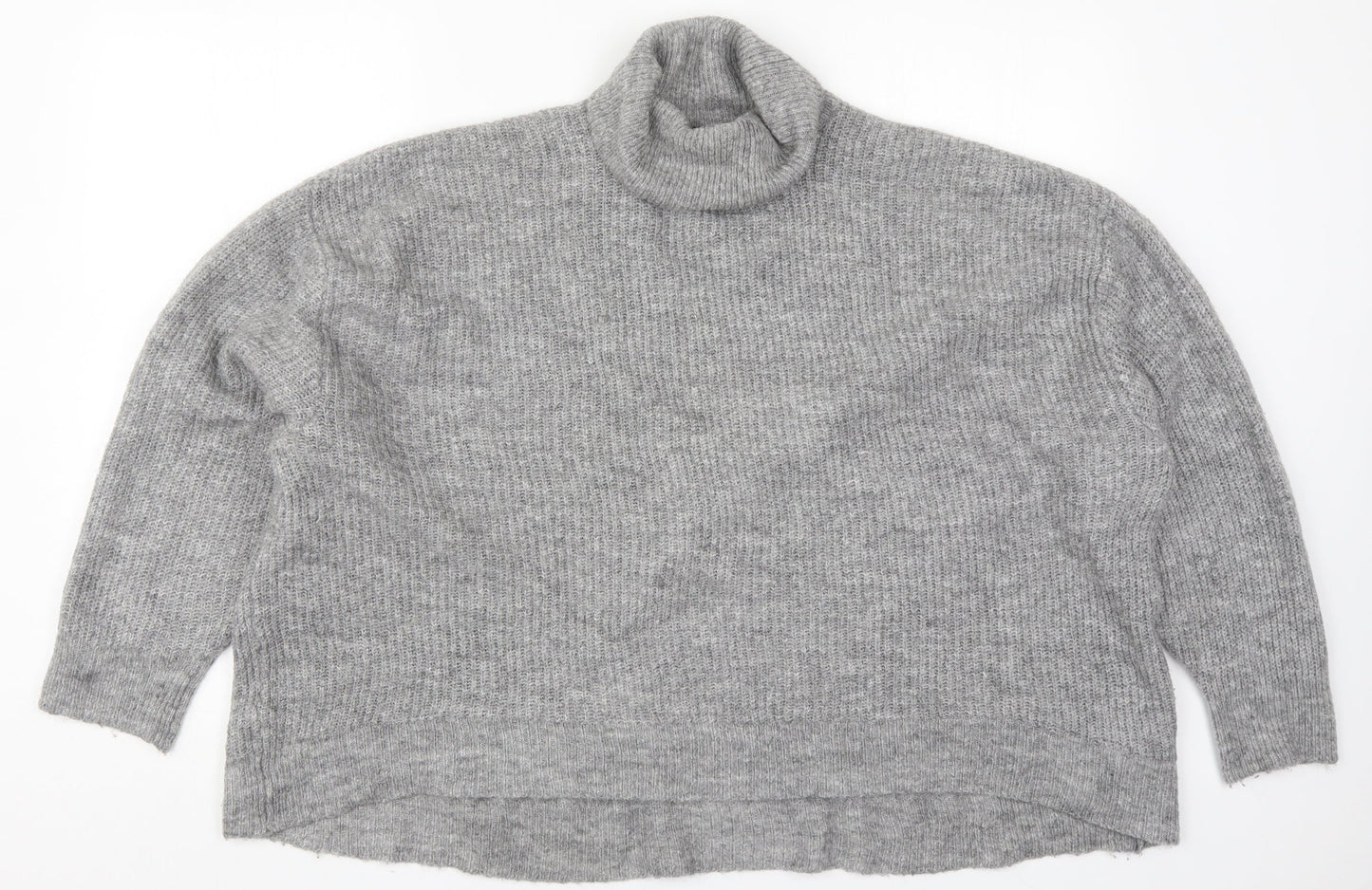 Womens UK Size L H&M Grey Pullover Jumper