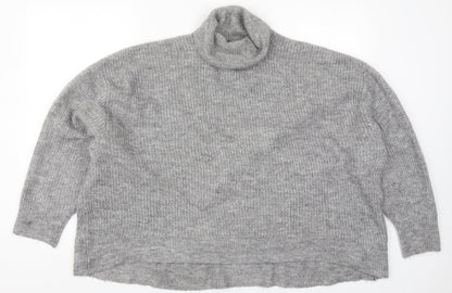 Womens UK Size L H&M Grey Pullover Jumper
