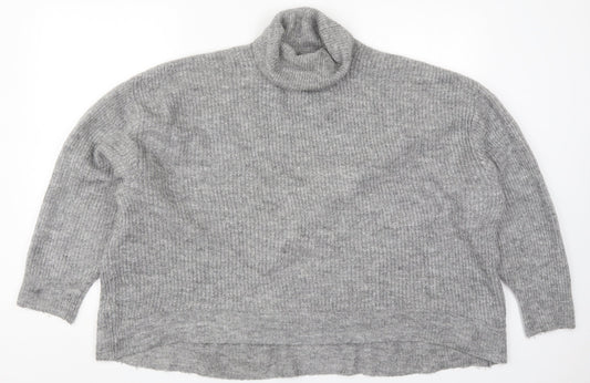 Womens UK Size L H&M Grey Pullover Jumper