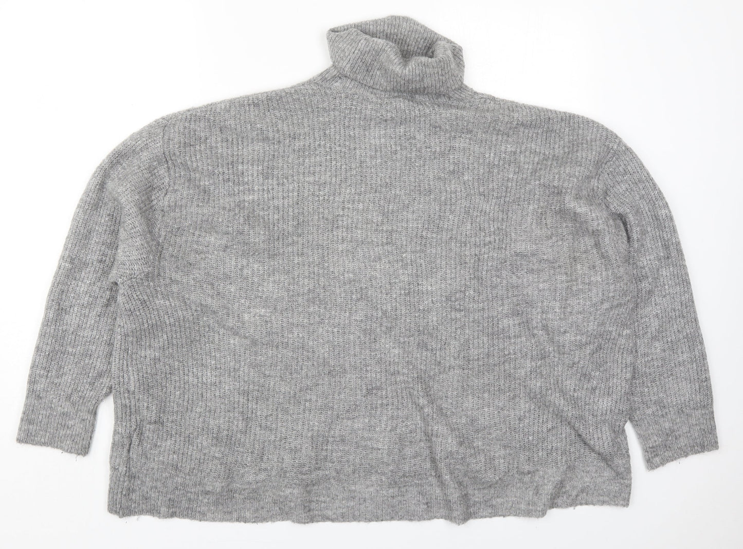 Womens UK Size L H&M Grey Pullover Jumper