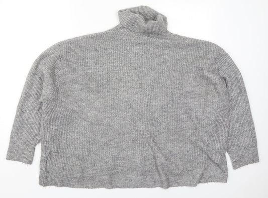 Womens UK Size L H&M Grey Pullover Jumper
