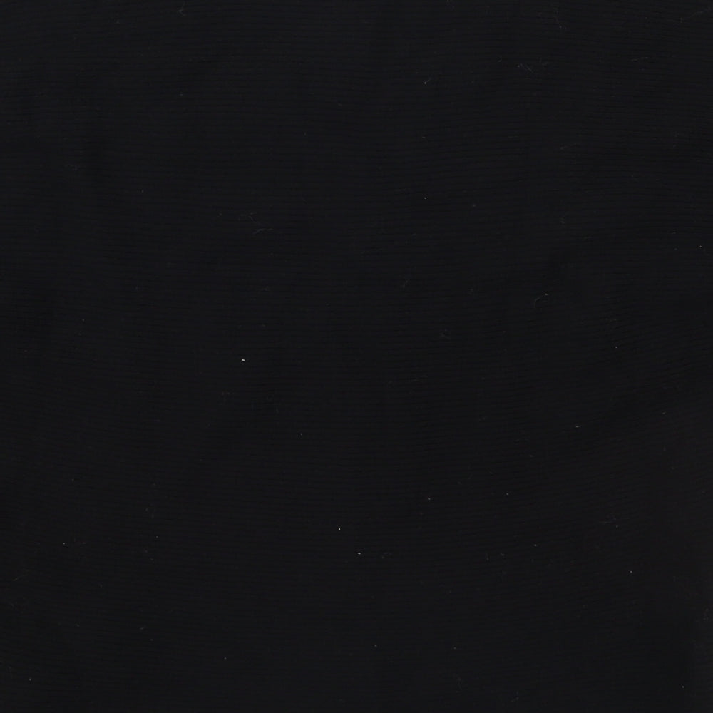 Primark Womens Black Round Neck  Viscose Pullover Jumper Size 4