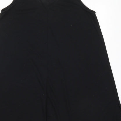 George Womens Black  Polyester Tank Dress  Size M  Scoop Neck Pullover