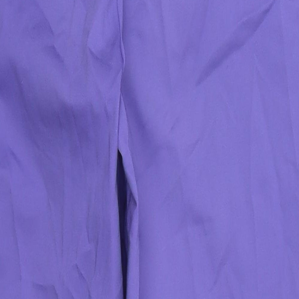 Womens UK Size 34 in Marks and Spencer Regular Fit  Purple Trousers