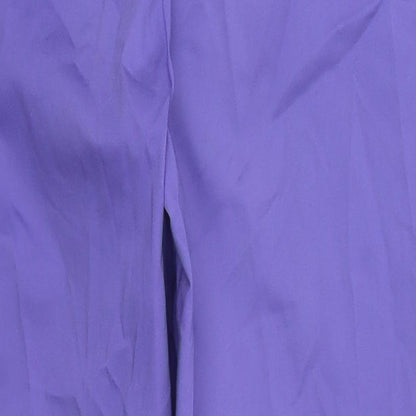 Womens UK Size 34 in Marks and Spencer Regular Fit  Purple Trousers