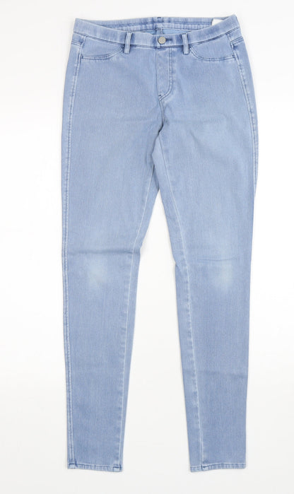 Uniqlo Womens Blue  Cotton Jegging Jeans Size S L30 in Regular