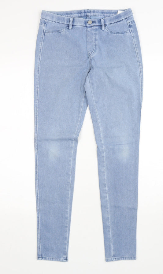 Uniqlo Womens Blue  Cotton Jegging Jeans Size S L30 in Regular
