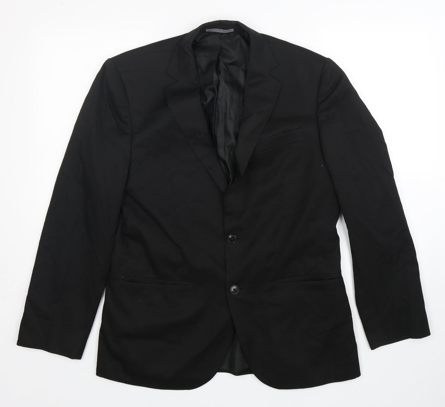 Mens UK Size  M&S Regular Black Suit Jacket