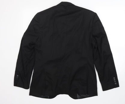Mens UK Size  M&S Regular Black Suit Jacket