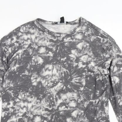 Womens UK Size 10 New Look Grey Pullover Jumper