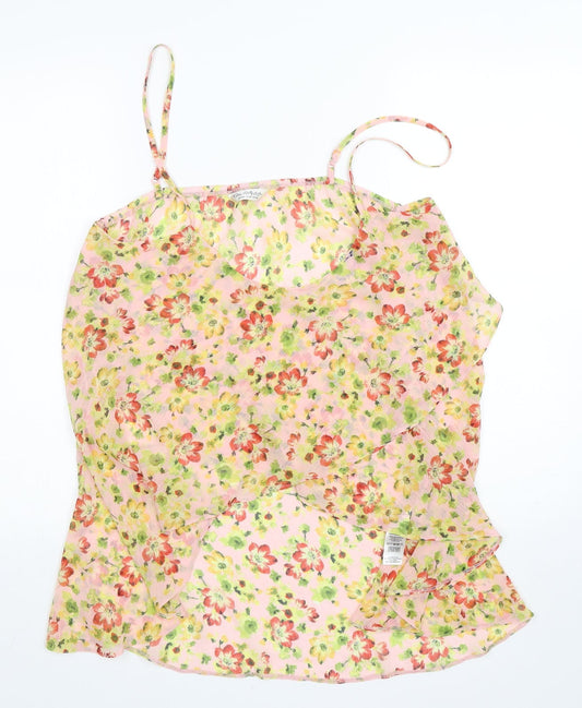 Womens UK Size 14 Miss Selfridge Multicoloured Basic Blouse