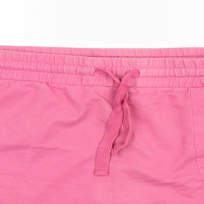 TU Womens Pink  Cotton Mini Skirt Size L