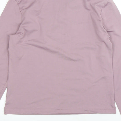 Preworn Womens Purple  Polyester Pullover Sweatshirt Size M