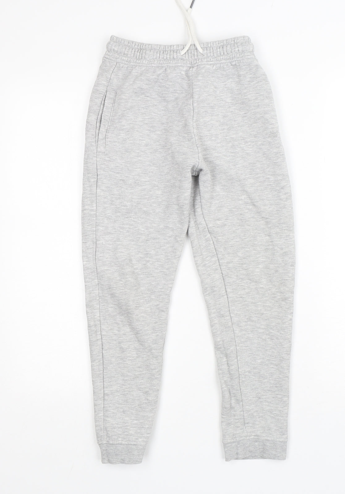 NEXT Boys Grey  Cotton Sweatpants Trousers Size 9 Months  Slim