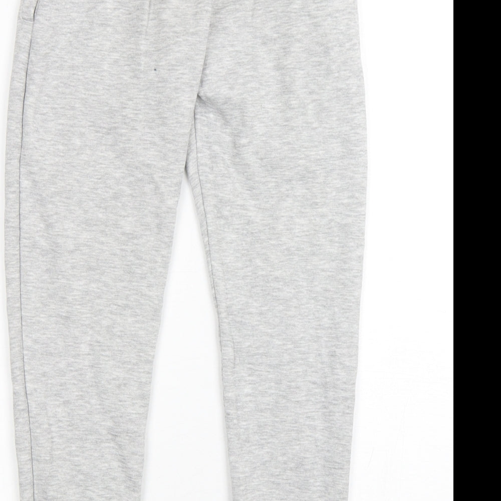 NEXT Boys Grey  Cotton Sweatpants Trousers Size 9 Months  Slim