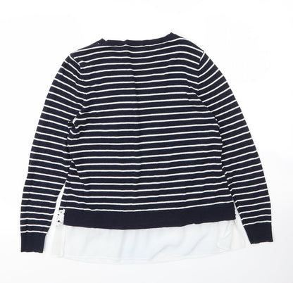 Womens UK Size 14 Dorothy Perkins Blue Pullover Jumper
