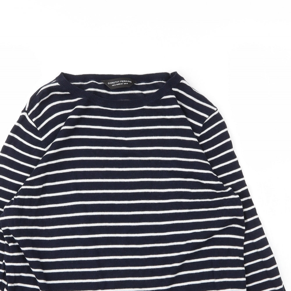 Womens UK Size 14 Dorothy Perkins Blue Pullover Jumper