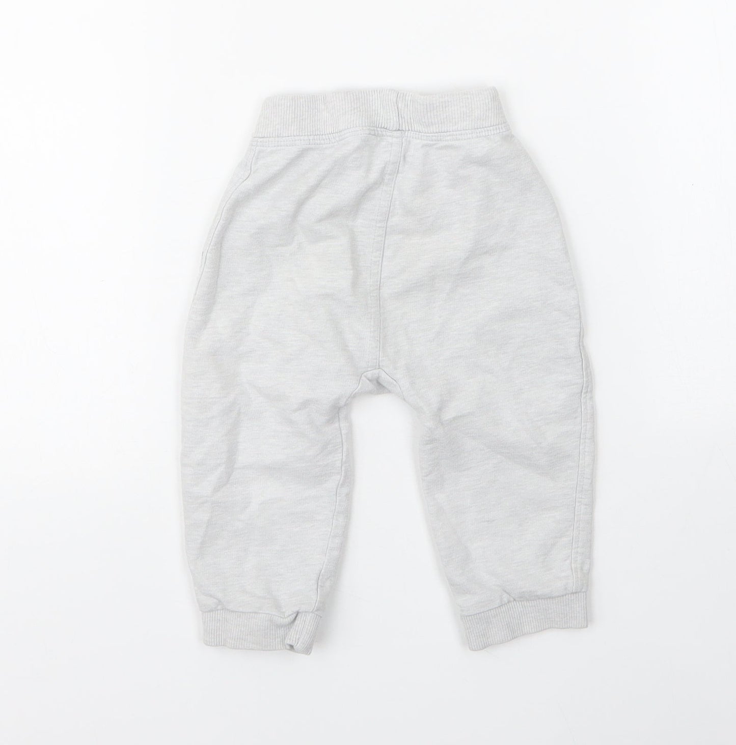 George Baby Grey  Cotton Capri Leggings Size 9 Months  Drawstring