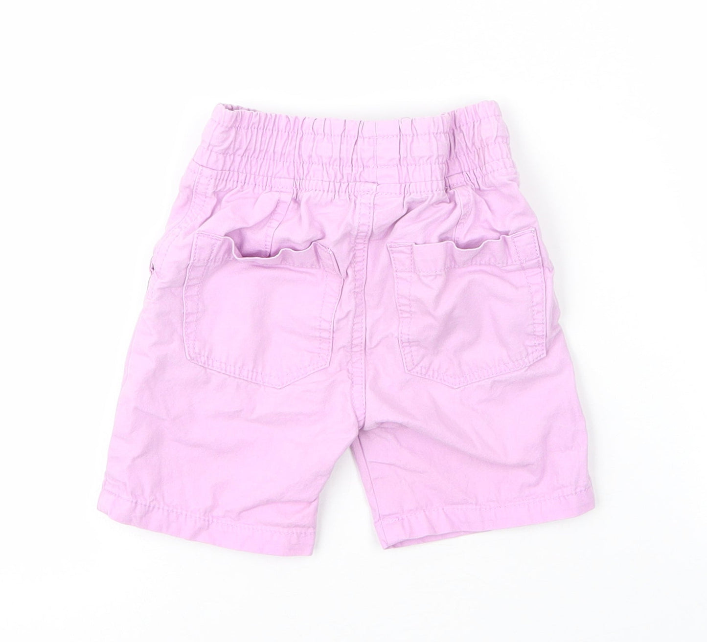F&F Girls Purple  Cotton Capri Jeans Size 12 Months