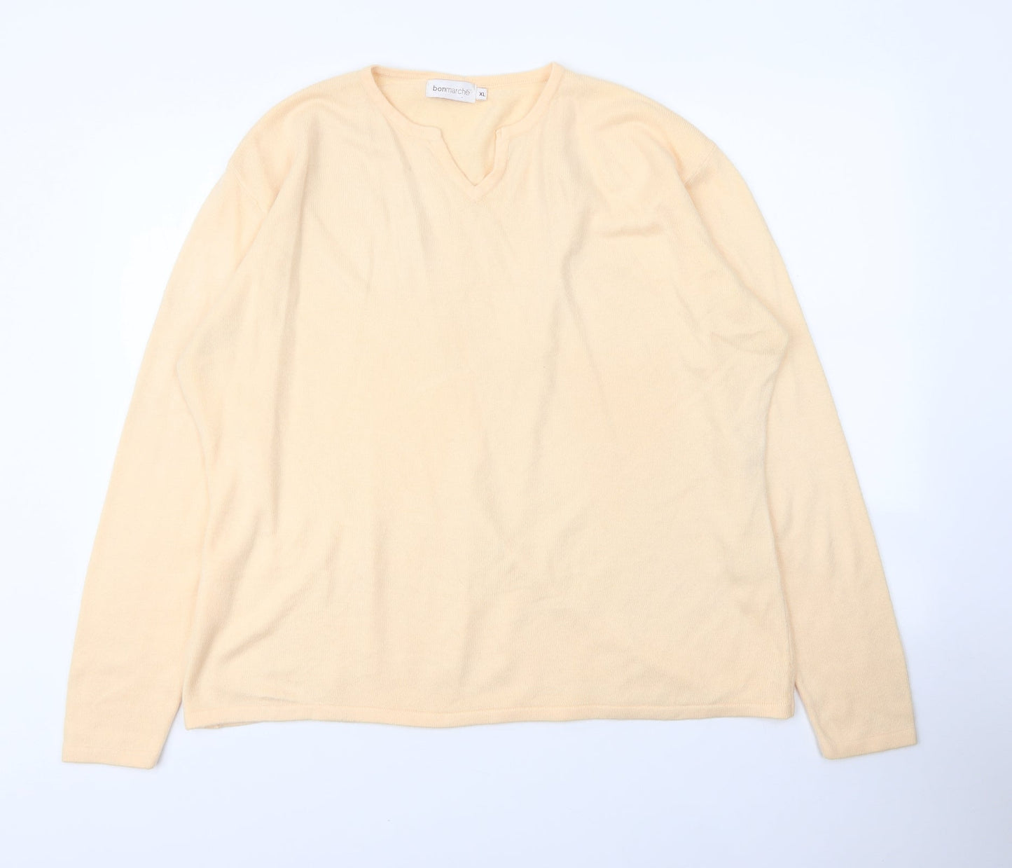 Womens UK Size XL Bonmarché Orange Pullover Jumper