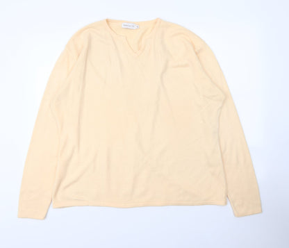 Womens UK Size XL Bonmarché Orange Pullover Jumper